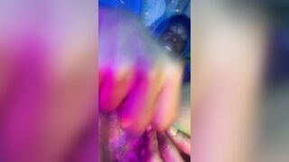 Ebony Beauty's Intimate Moments: Sensual Exploration and Seductive Sounds