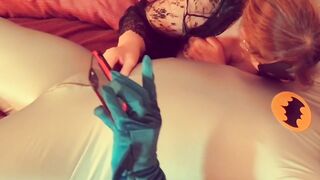 Granny Batgirl's Secret Encounter with Batman: A Mature Superhero Adventure