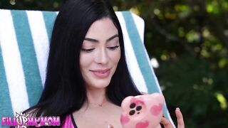 Curvy Sienna Santana Invites Stepson for an Unforgettable Experience