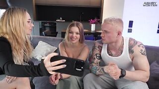 Exciting Casting Call: Young Couple's First Webcam Experience with Bella Mur