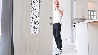 Curious Neighbor Drops By for a Sweet Surprise and Ends Up in a Steamy Encounter!