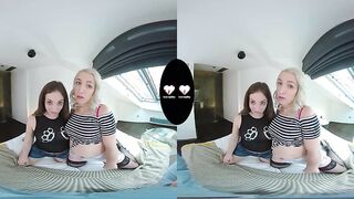 Join Us for an Unforgettable Threesome Experience with Hot Babes in Virtual Reality!