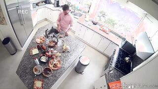 Stepsis Pleads for Stepbro's Attention After Thanksgiving Feast - Kiara Cole