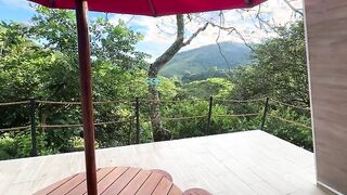 Caught in the Shower: A Steamy Adventure in the Mountains!
