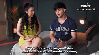 Curious Stepson Gets an Eye-Opening Lesson from His Alluring Stepmom!