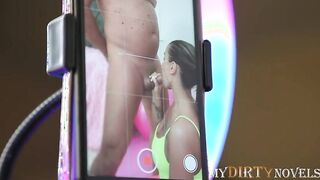 Fit Couple Gets Intimate After a Stretching Session - Hot Yoga Mat Action!