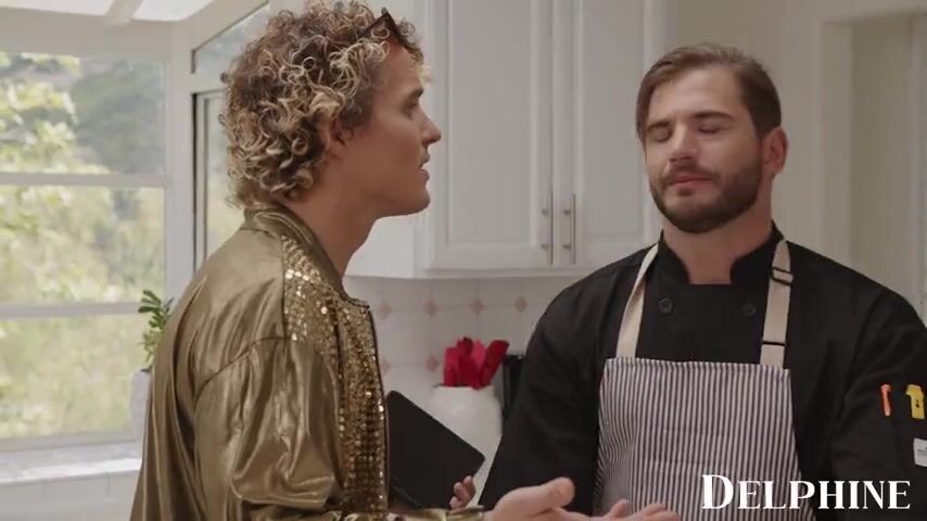 April Olsen's Playful Cooking Show Takes an Unexpected Turn into a Steamy Threesome!