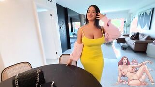 Nia Bleu's Oiled Curves Get a Wild Ride with Tony - POV Action!