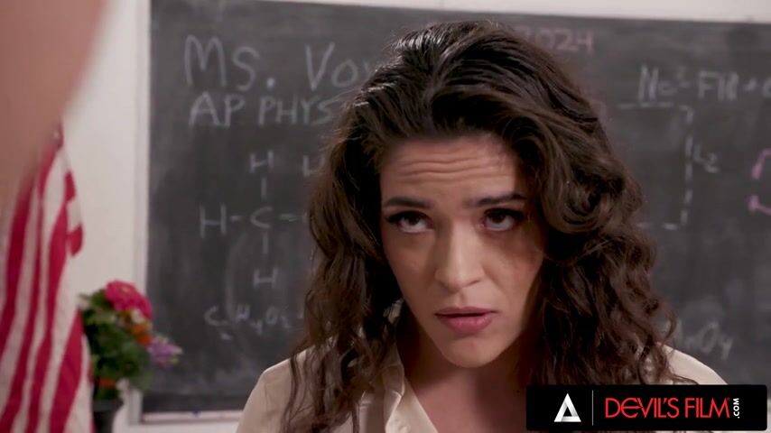 Victoria Voxxx's Classroom Encounter: A Wild Lesson in Pleasure