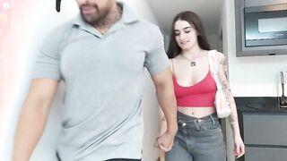 Hot Content Creator's Wild First Threesome Adventure!
