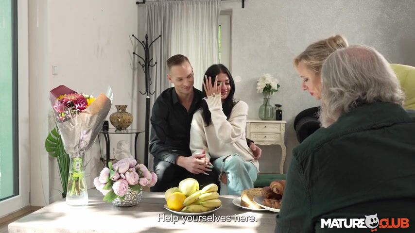 MatureClub - Hanka's Temptation: A Steamy Encounter with Her Son-in-Law's Gift!
