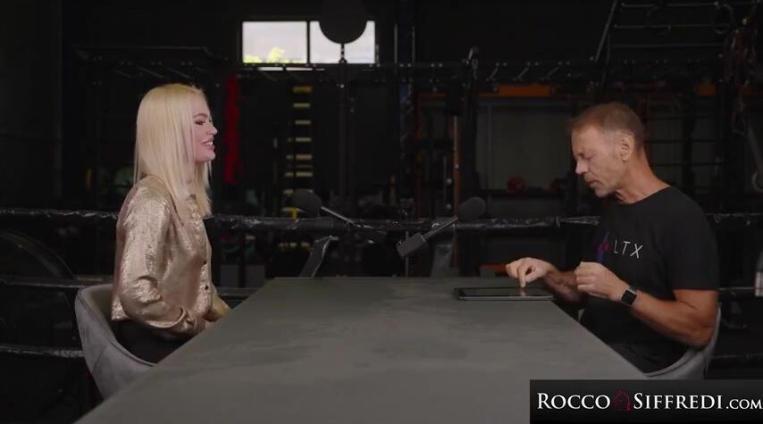 Rocco Siffredi and Greta Foss: A Blonde Doctor's Wild Double Adventure!