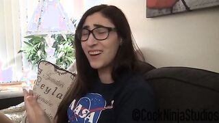 Nerdy Stepsister's Wild Adventure with Stepbrother Before Space Camp - Cock Ninja Studios - Starring Addy Shepherd