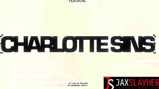 Charlotte Sins Deepthroats Jax Slayher's Huge Cock in Intense Hardcore Scene