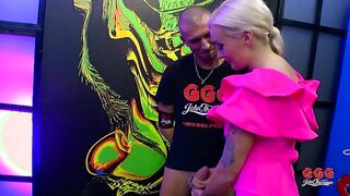 John Thompson's Bukkake Gangbang: Intense Swallowing and Deepthroat Action