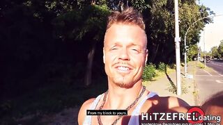 Harleen Van Hynten's Wild Public Sex Adventure in Berlin with a Hot Blonde Milf