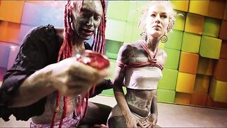 Anuskatzz and Lily Lu's Shibari Masterclass: Learn Bondage Techniques with Petite Blondes