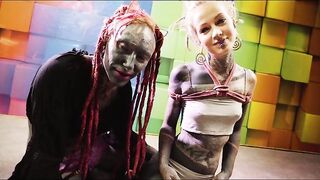 Anuskatzz and Lily Lu's Shibari Masterclass: Learn Bondage Techniques with Petite Blondes