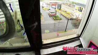 Hot POV Sex with 2 Milfs in an Abandoned Building