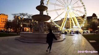 Jamie Young's Hot Cowgirl Ride on Nico Nice | Budapest Sex Vlog Adventure