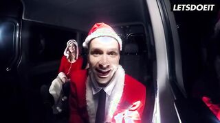 Lullu Gun Picks Up Amateur Guys For Hard Christmas Sex - LETSDOEIT
