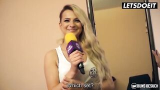 Beautiful Babe Sina Longleg Fucked Deep By Fat Cock After Interview - LETSDOEIT