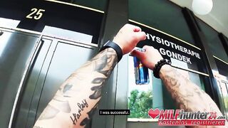 Deepthroat & hard pounding Mia Blow by the MILF Hunter! milfhunting24