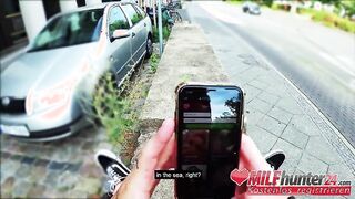 Deepthroat & hard pounding Mia Blow by the MILF Hunter! milfhunting24