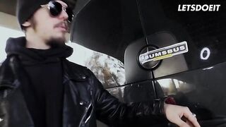 Kinky Newbie Luisa Slutted Out By Big Dick On The Backseat Of A Bus - LETSDOEIT