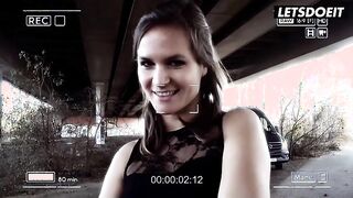 Kinky Newbie Luisa Slutted Out By Big Dick On The Backseat Of A Bus - LETSDOEIT
