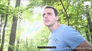 CUM and GO!! Public Park QUICKIE: Talena - StevenShameDating