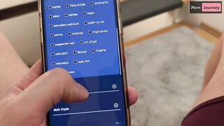 created a girlfriend on PORNJOURNEY and I will fuck her in the mouth