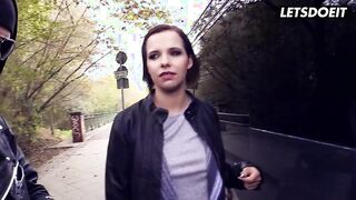 Buxom Teen Pina Deluxe Picked Up For Dirty Sex With Mature Cock In The Backseat - LETSDOEIT