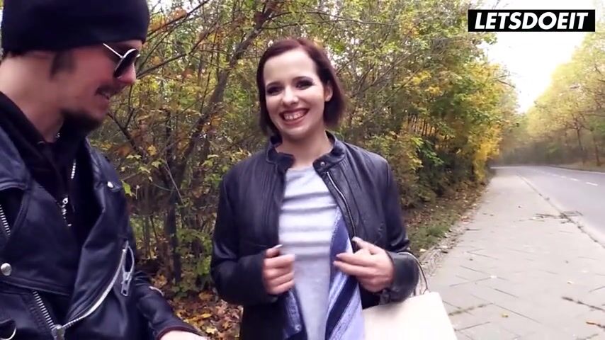 Buxom Teen Pina Deluxe Picked Up For Dirty Sex With Mature Cock In The Backseat - LETSDOEIT