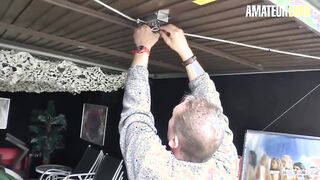 HAUSFRAUFICKEN - German Granny Got Horny For Handyman's Hard Cock - AMATEUREURO