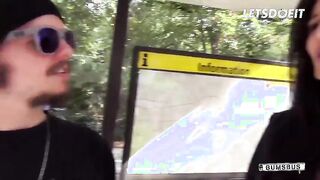 Skinny Babe Coco Kiss Ravaged Deep By BBC On Backseat - LETSDOEIT