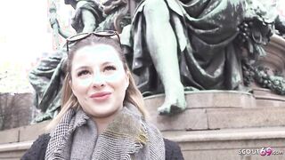GERMAN SCOUT - German Gamer Girl Mia Minou Pickup for Casting Fuck in Munich