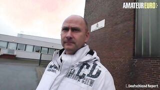 DEUTSCHLAND REPORT - Big Natural Tits German Blonde Mia Bitch Gets Seduced And Fucked - AMATEUR EURO