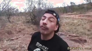 skinny eboy fucked by safari tourist