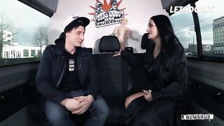 Anna Von Morgenstern's Backseat Bus Adventure: Licked and Fucked in Hardcore Action