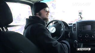Hot MILF Stella Star Eats Cum After Rough Fuck On Backseat - LETSDOEIT