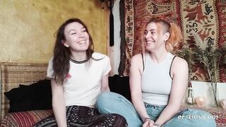 Ersties - Zora and Innana squirting during lesbian sex