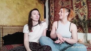 Ersties - Zora and Innana squirting during lesbian sex