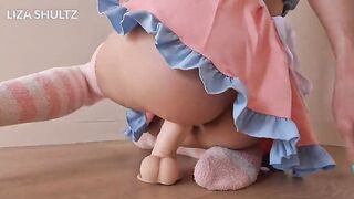 Juicy creampie sexy cleaning lady.