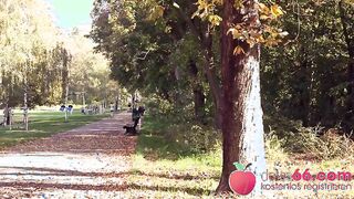 Rubina, the Mature MILF, Gets Fucked in Public by a Stranger - POV Outdoor Encounter