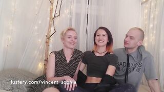 German Amateur Couple Get Kinky With A Friend - Lustery