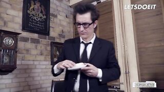 Sophie Logan's Office Affair: Submitting to Her Boss in a Hardcore Encounter