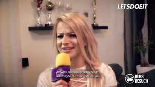 Sandy's Intense Casting Session Ends with a Cumshot After the Interview