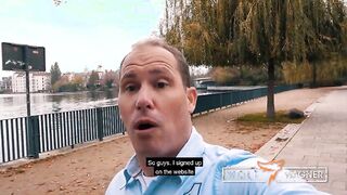 Claudia Swea's Wild Blind Date: Tattooed Blonde Gets Fucked by a Stranger in Public POV