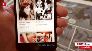 Mexican cutie Frida Sante craves German dick! (GERMAN)